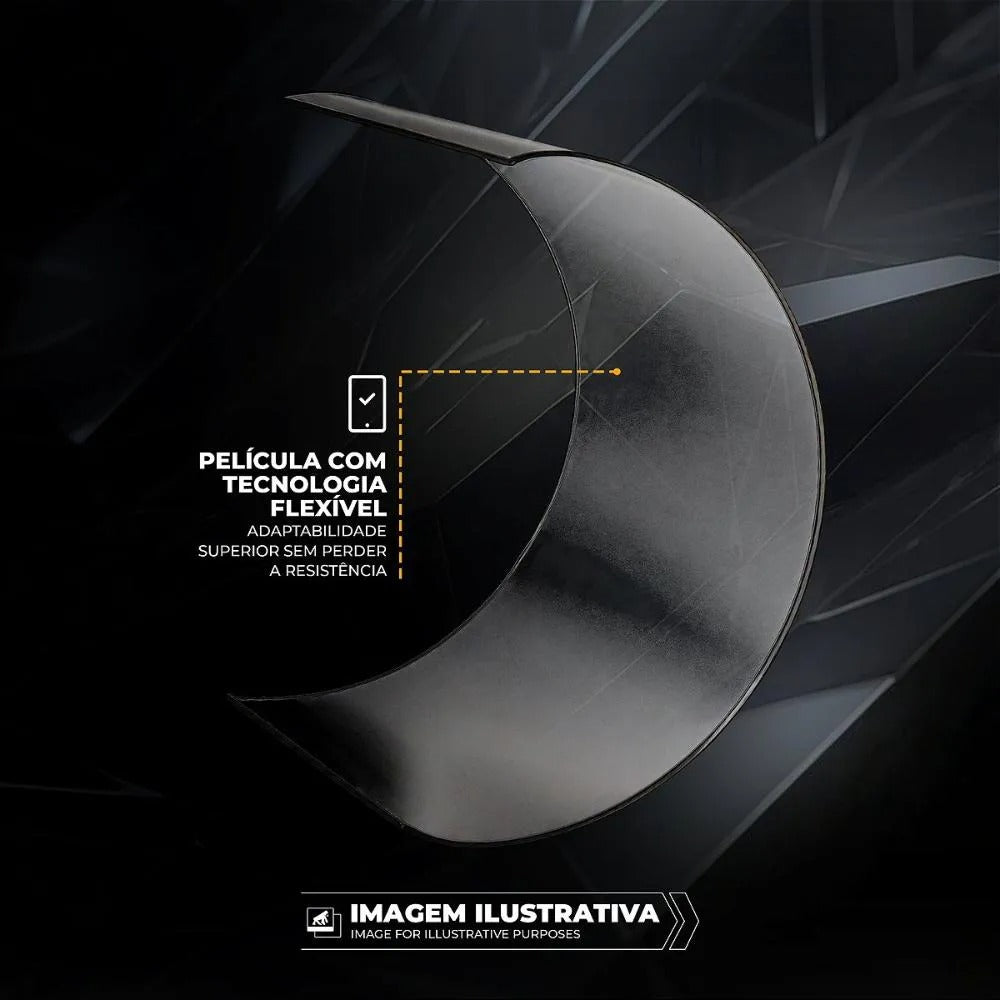 Película Dual Glass para iPhone 13 Pro Max - Preto - Gshield