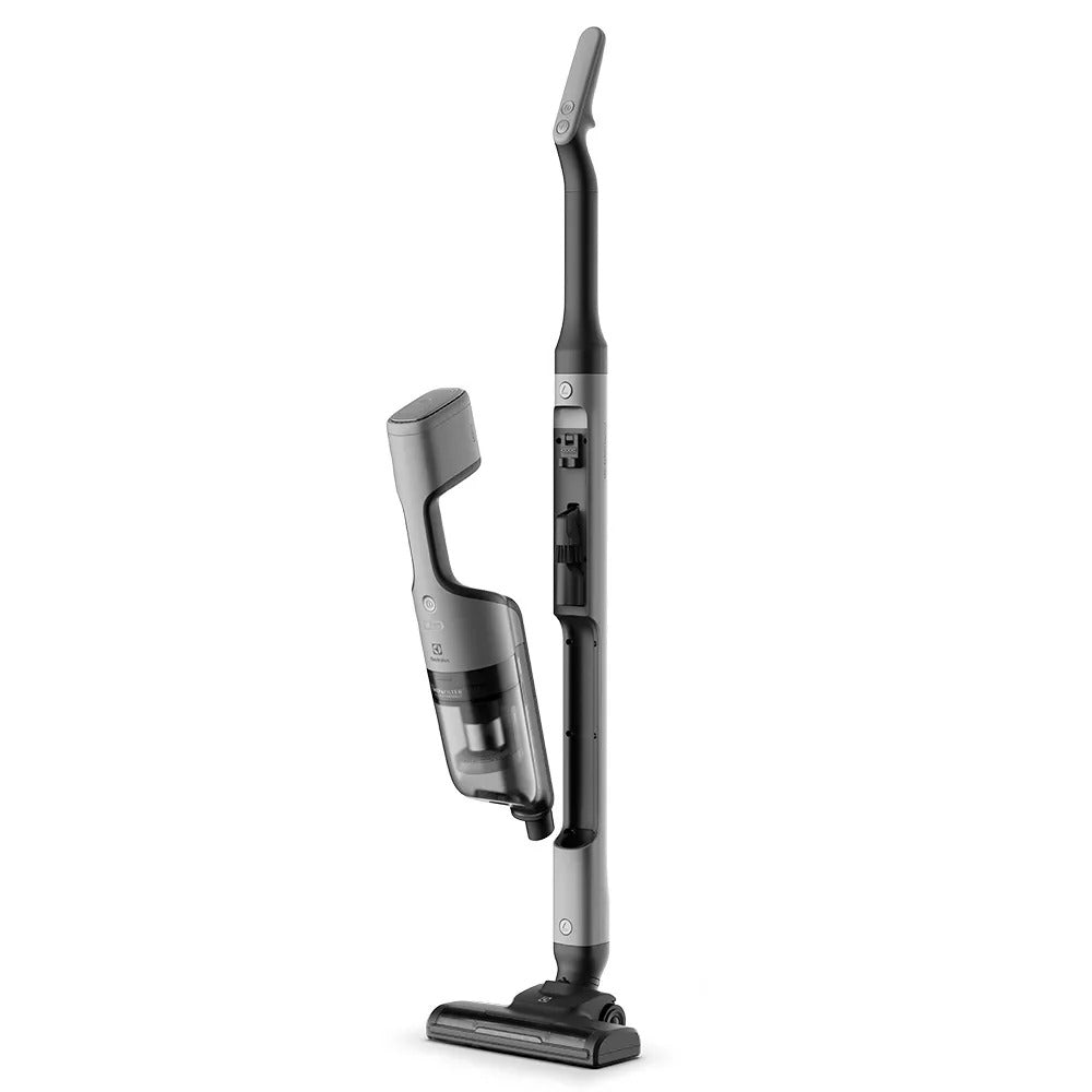 Aspirador de Pó Vertical 14V Ergorapido Electrolux sem Fio 2 em 1 Luz LED até 30 min ERG018