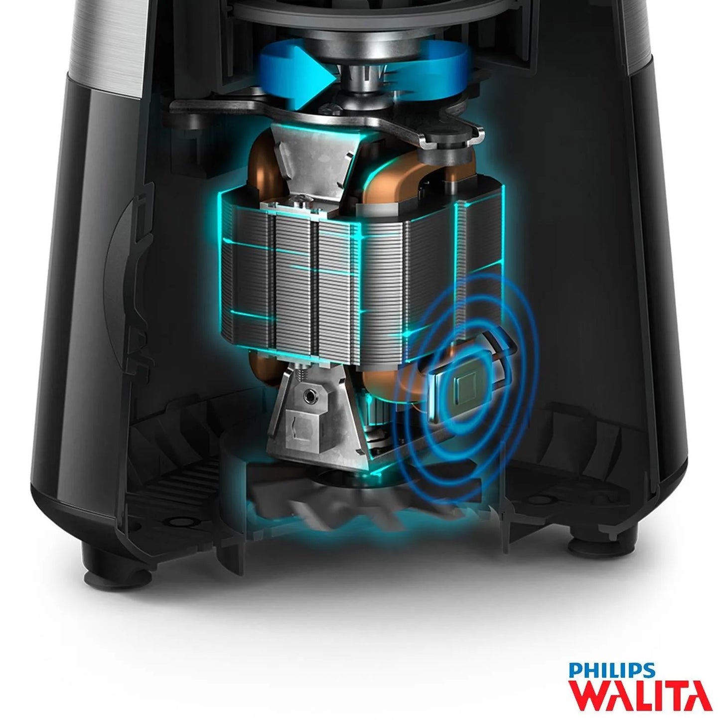 Liquidificador Philips Série 5000 com 12 Velocidades e Jarra de Vidro com 2 Litros - RI2242