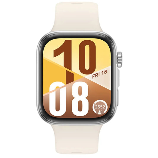 Smartwatch Huawei Watch Fit 4 Branco com Modos Esportivos Aprimorados e Assistente de Bem-Estar Emocional