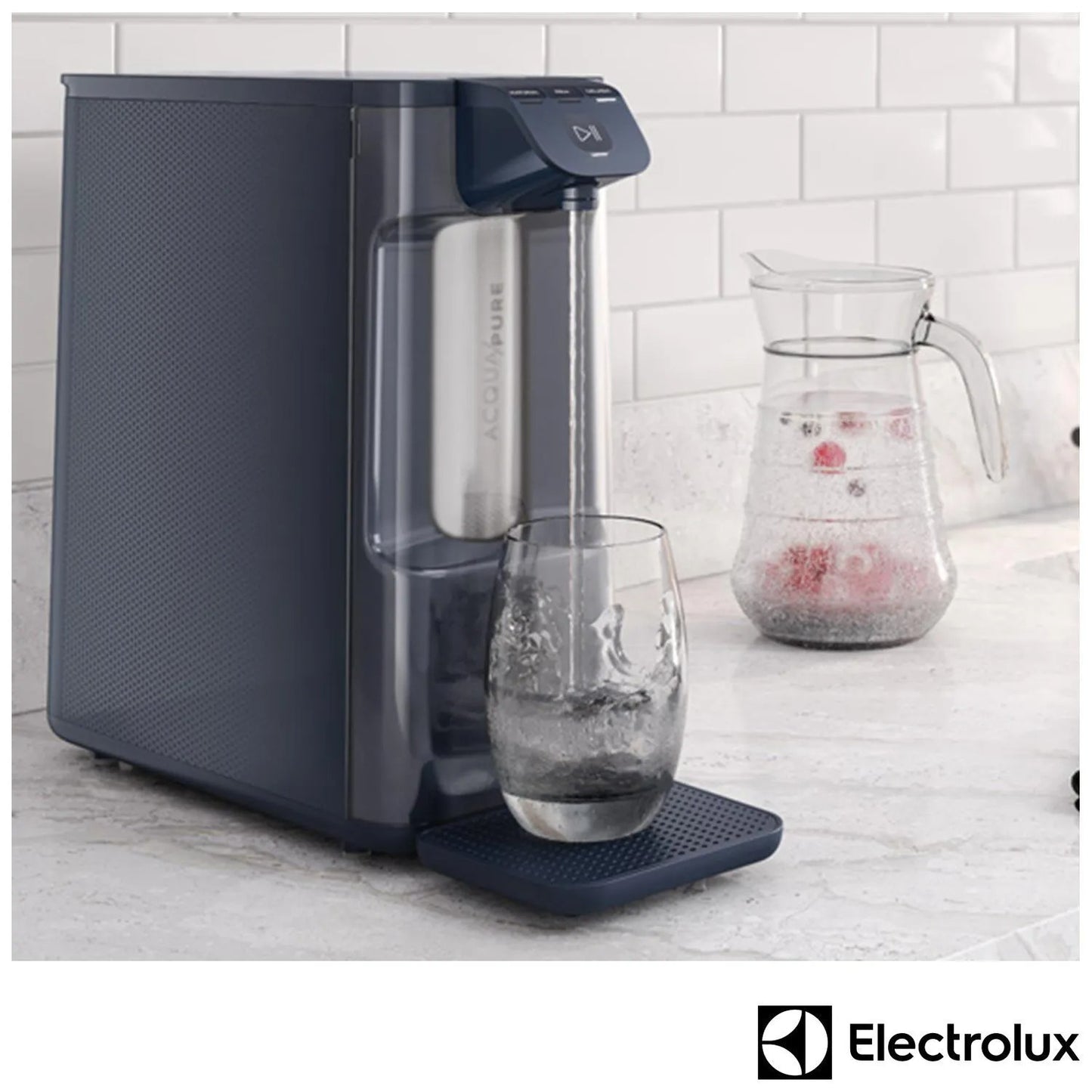 Purificador de Água Electrolux com Água Gelada e Alerta de Troca de Filtro Azul - PE12A
