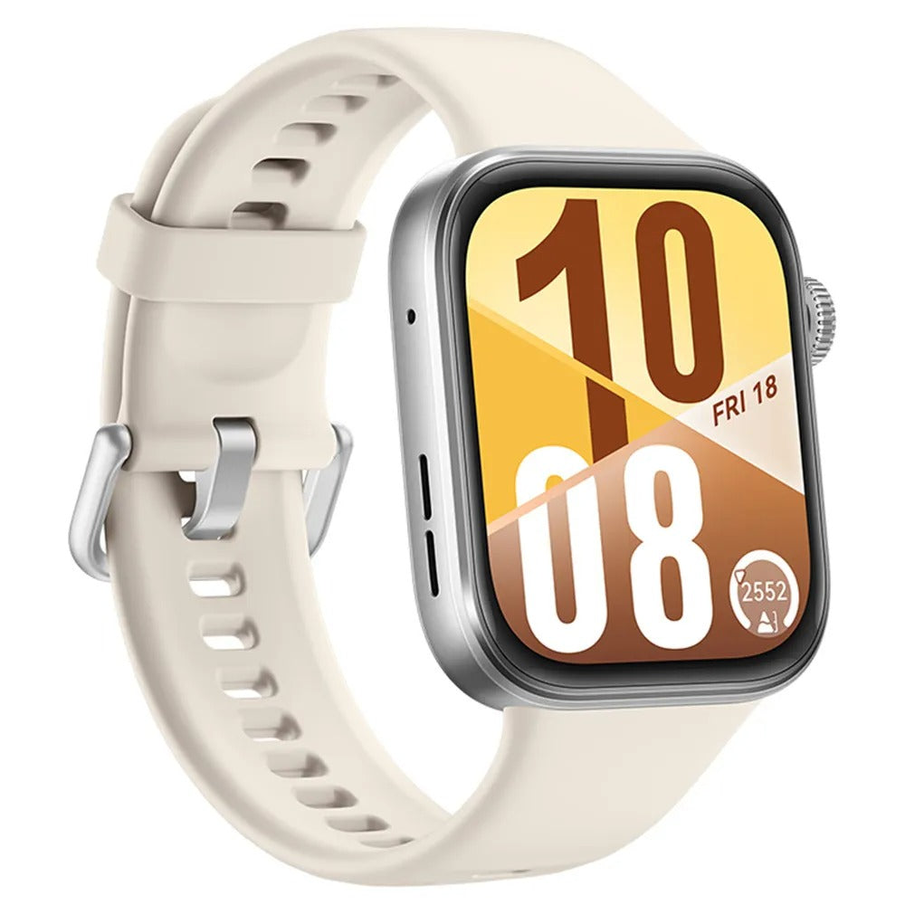 Smartwatch Huawei Watch Fit 4 Branco com Modos Esportivos Aprimorados e Assistente de Bem-Estar Emocional