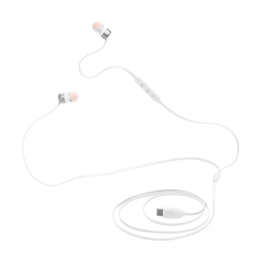 Fone de Ouvido JBL Tune 310C USB-C In Ear Branco - LT310C