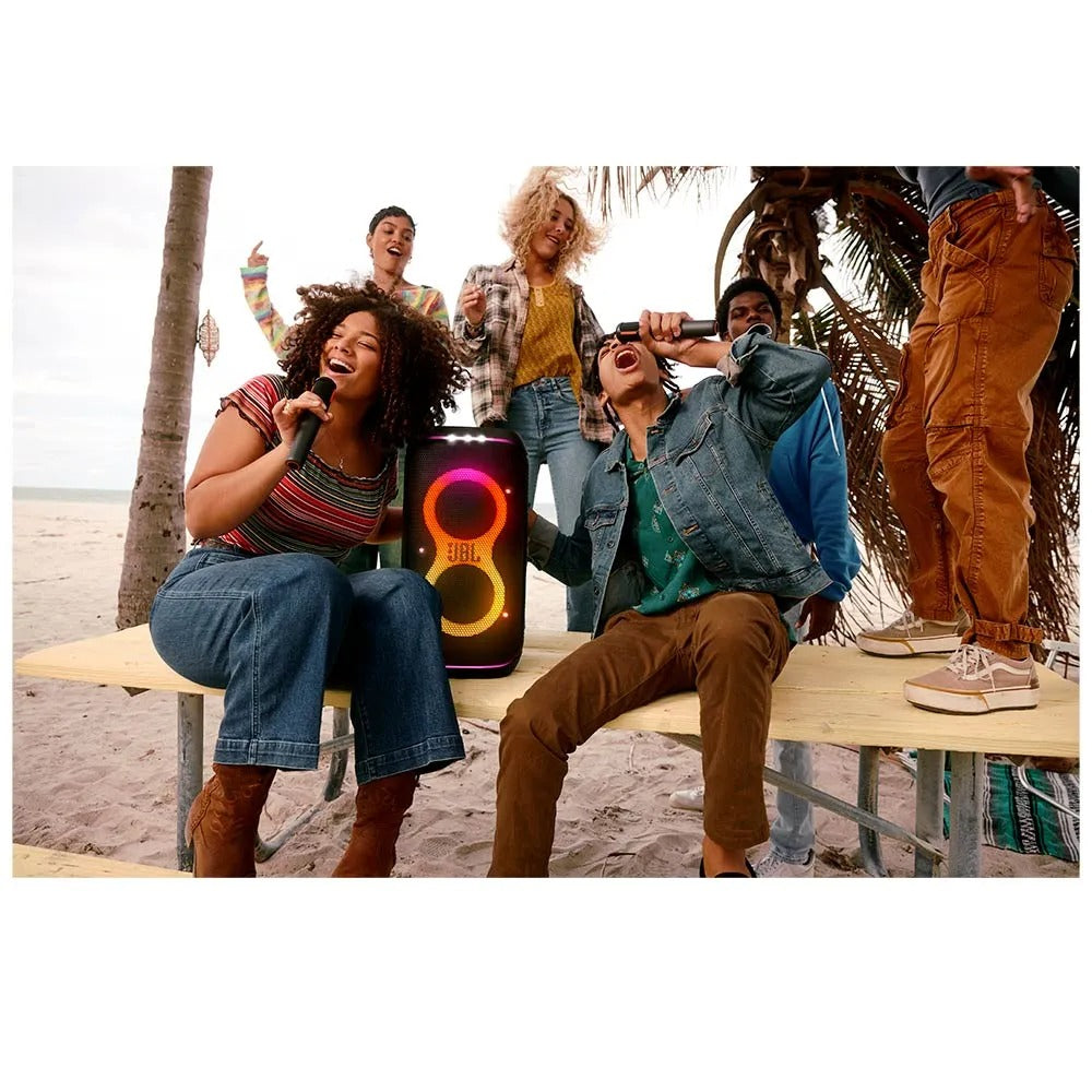 Microfone sem Fio JBL Bateria com Duração de Até 20 horas, Conexão Simples, Receptor UHF de Canal Duplo