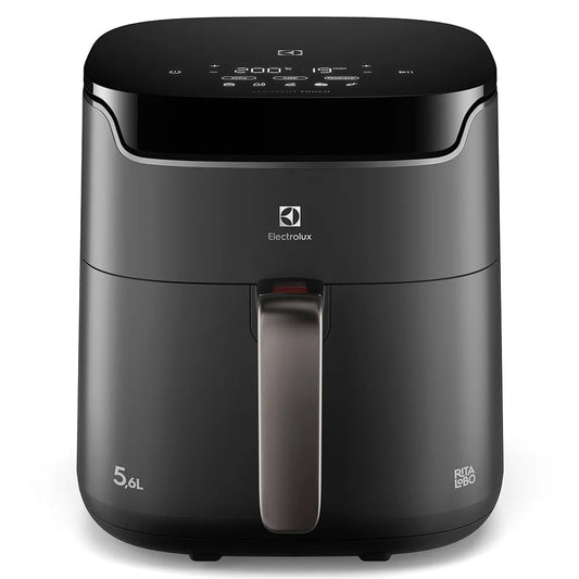 Air Fryer Electrolux por Rita Lobo 5,6L Digital Cinza Experience Economia de Energia 1400W (EAF45)