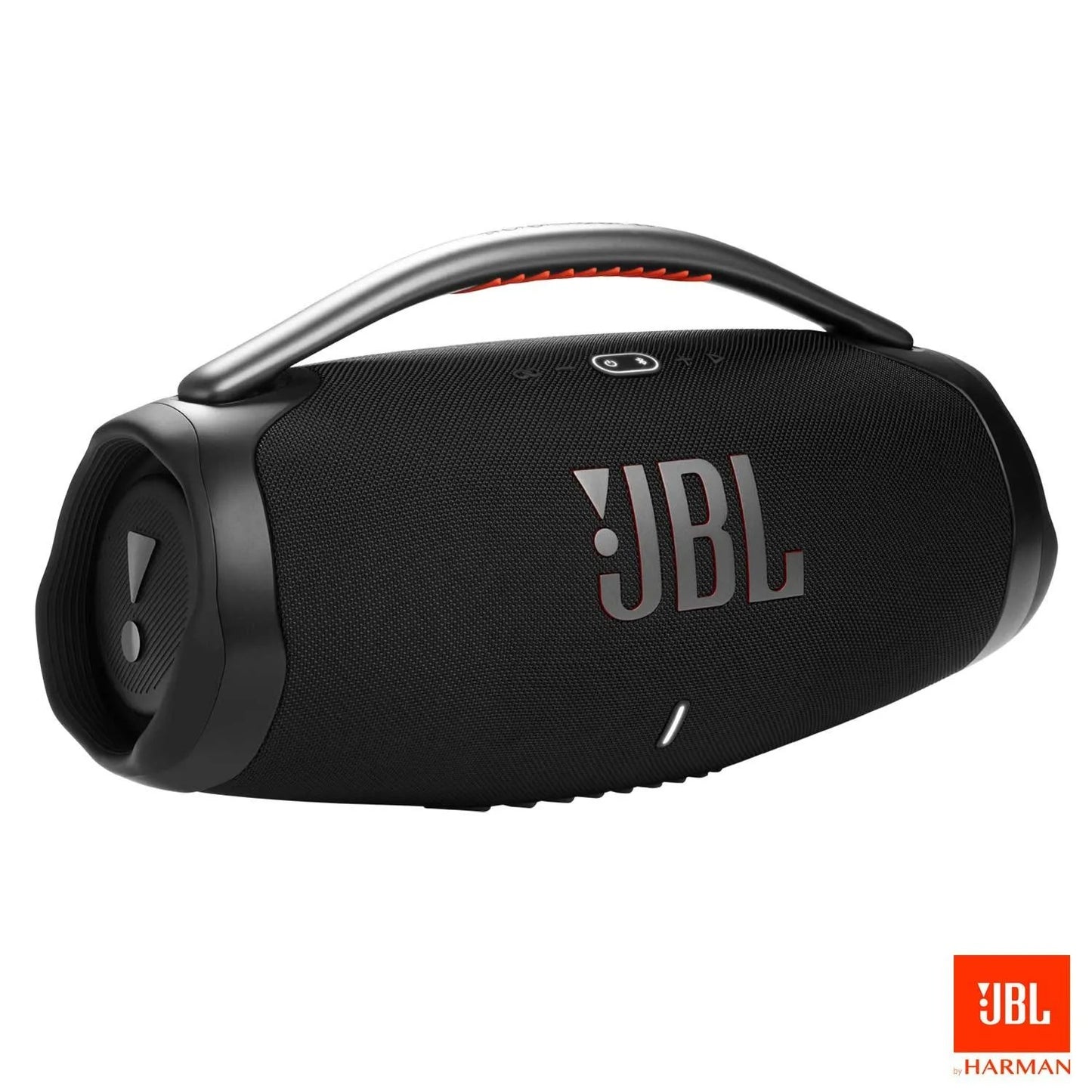Caixa De Som Bluetooth JBL Boombox 3 Preta Até 24h de Reprodução IP67 À Prova d'água 130W