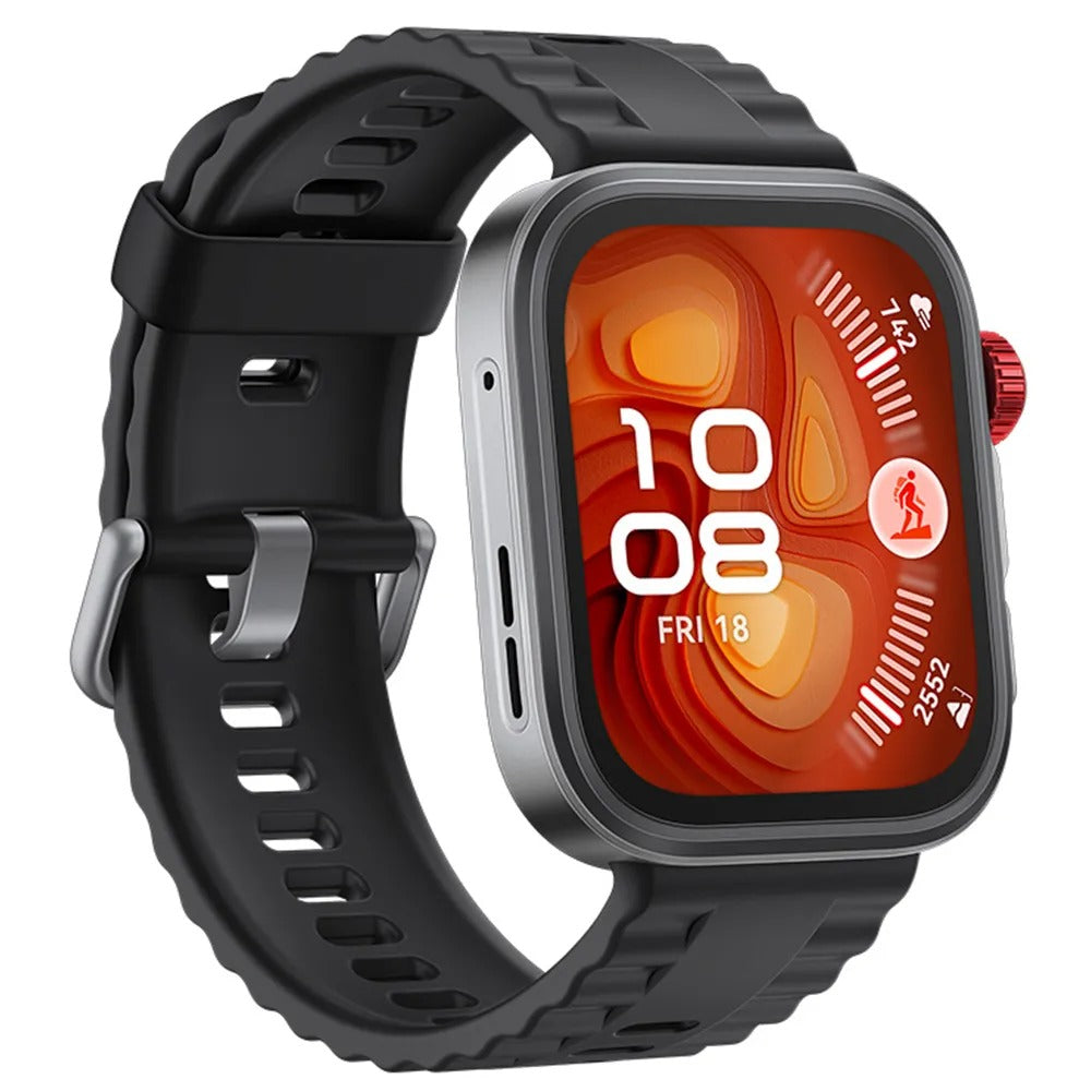 Smartwatch Huawei Watch Fit 4 Pro Preto com 1,82", Pulseira de Fluoroelastômero, Bluetooth e 32GB