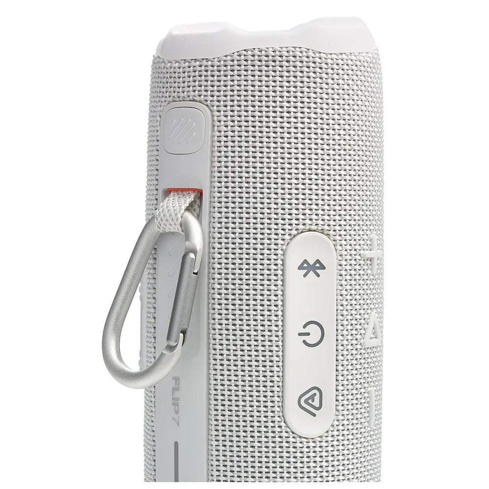 Caixa Bluetooth JBL Flip 7 à Prova d´Água Branco - JBLFLIP7WHTBR
