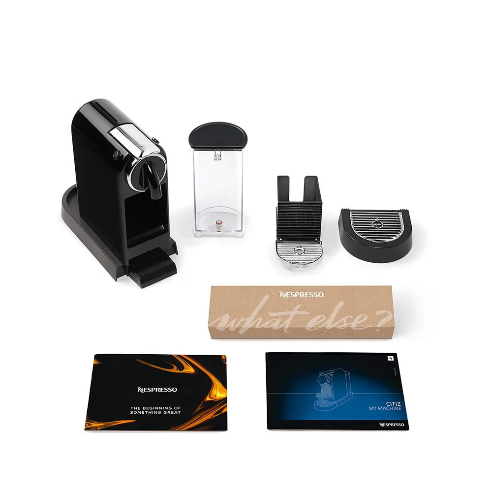 Cafeteira Nespresso CitiZ Preta para Café Espresso - D113-BR