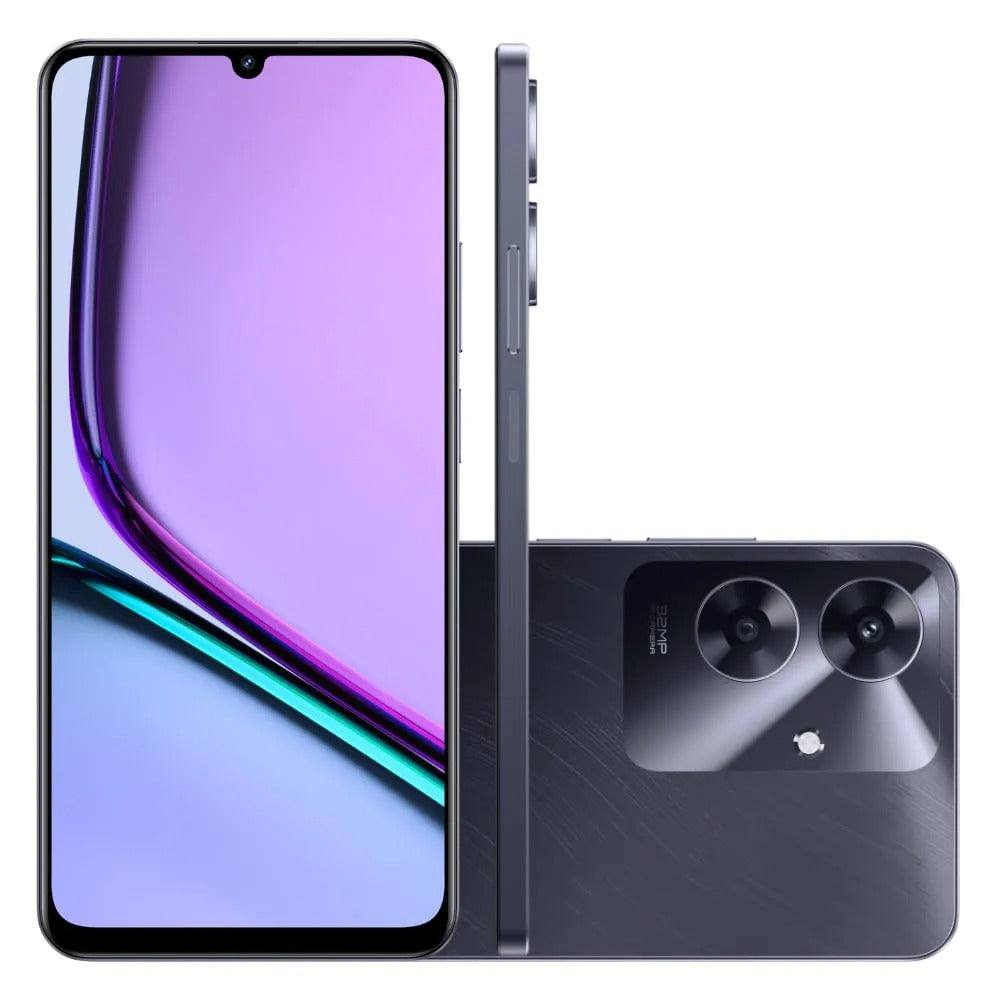 Smartphone Realme Note 60S 128GB 4GB de RAM Preto