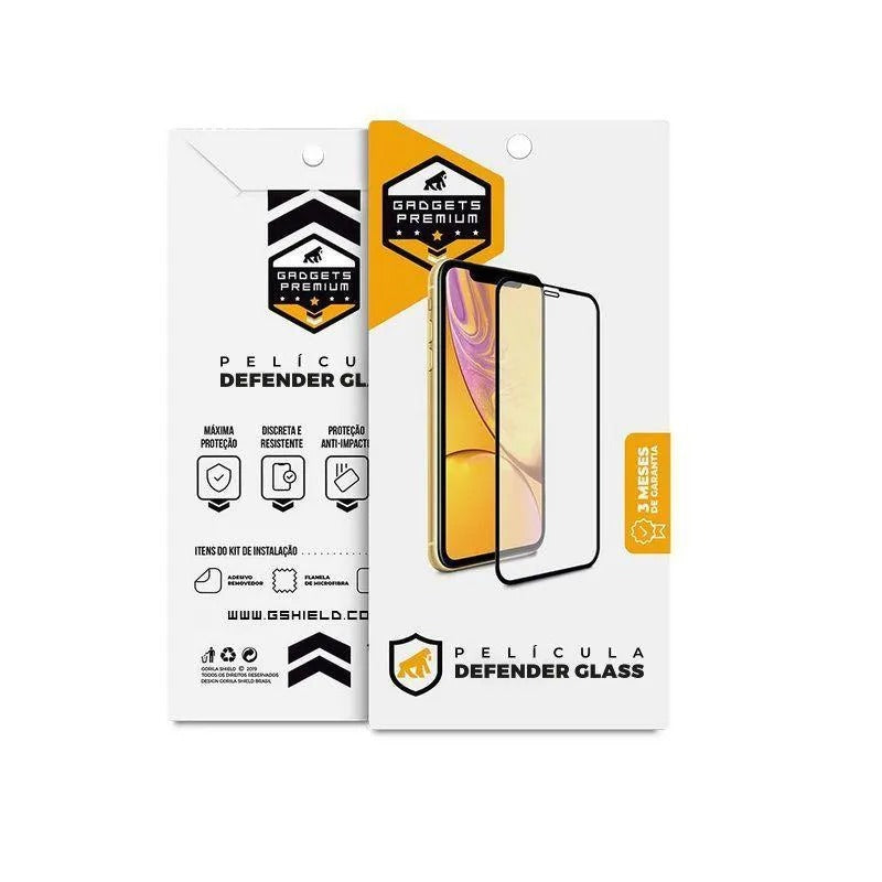 Película Defender Glass para iPhone 12 Pro Max - Preta - Gshield
