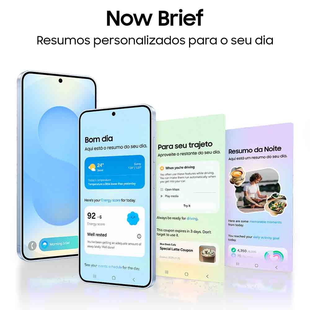 Celular Samsung Galaxy S25+ 5G Azul Marinho, 256GB, 12GB RAM e Câmera Tripla de 50MP + 12MP + 10MP