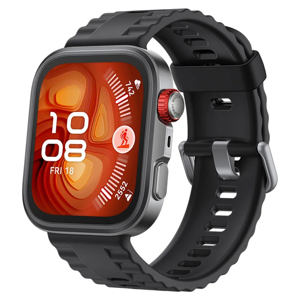 Smartwatch Huawei Watch Fit 4 Pro Preto com 1,82", Pulseira de Fluoroelastômero, Bluetooth e 32GB