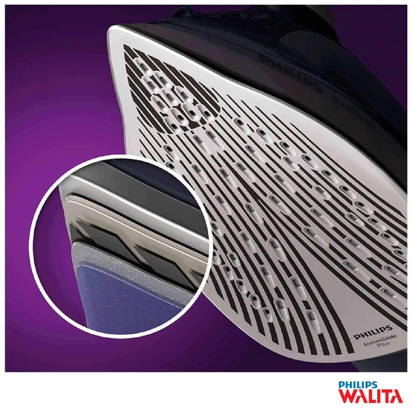 Ferro a Vapor Philips EcoPower Plus com Modo Eco e Desligamento Automático - DST5040