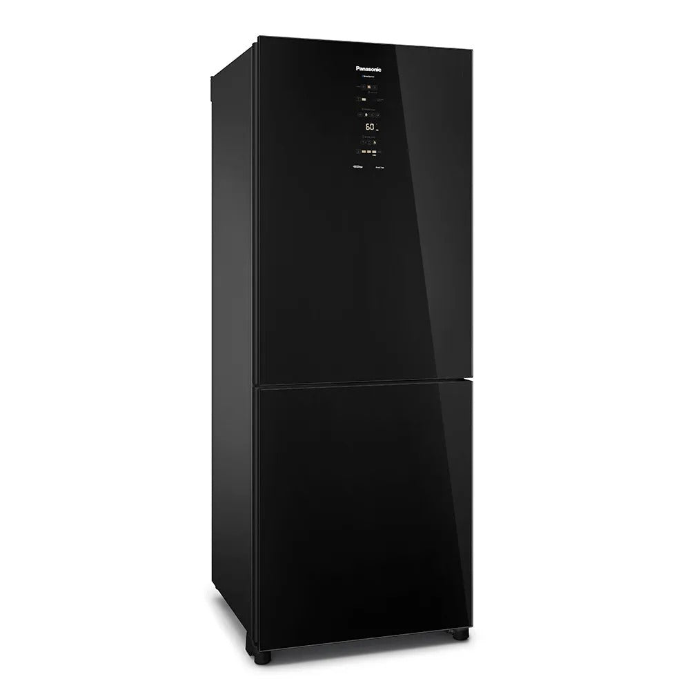 Refrigerador Panasonic de 02 Portas Frost Free com 450 Litros Bottom Freezer Preto - NRBB65GV