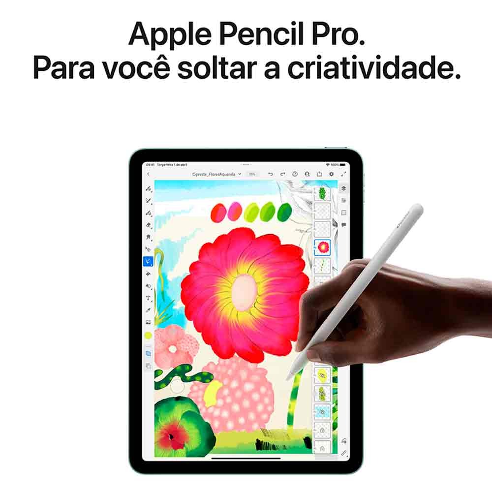 iPad Air Apple Processador M3 (11", Wi-Fi + Cellular, 128GB) - Azul