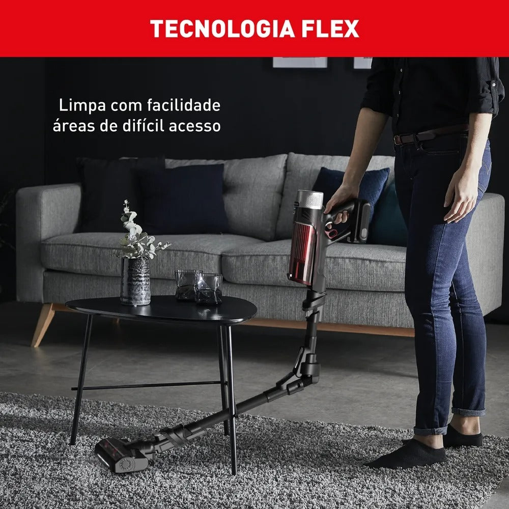 Aspirador de Pó Sem Fio Arno X-FORCE FLEX 9.60 com 450ml - RH20