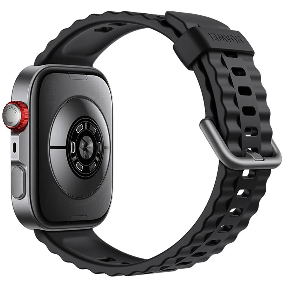 Smartwatch Huawei Watch Fit 4 Pro Preto com 1,82", Pulseira de Fluoroelastômero, Bluetooth e 32GB