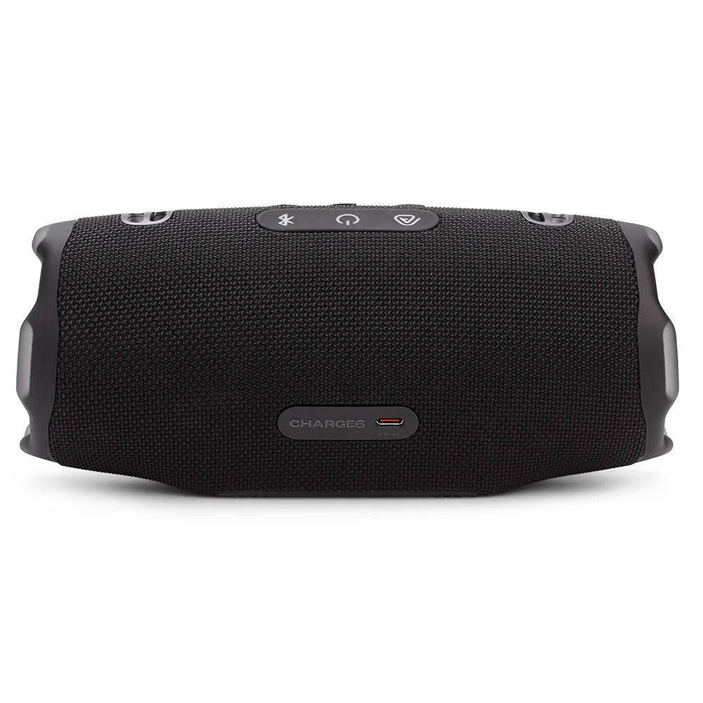 Caixa Bluetooth JBL Charge 6 à Prova d´Água Preto - JBLCHARGE6BLKBR
