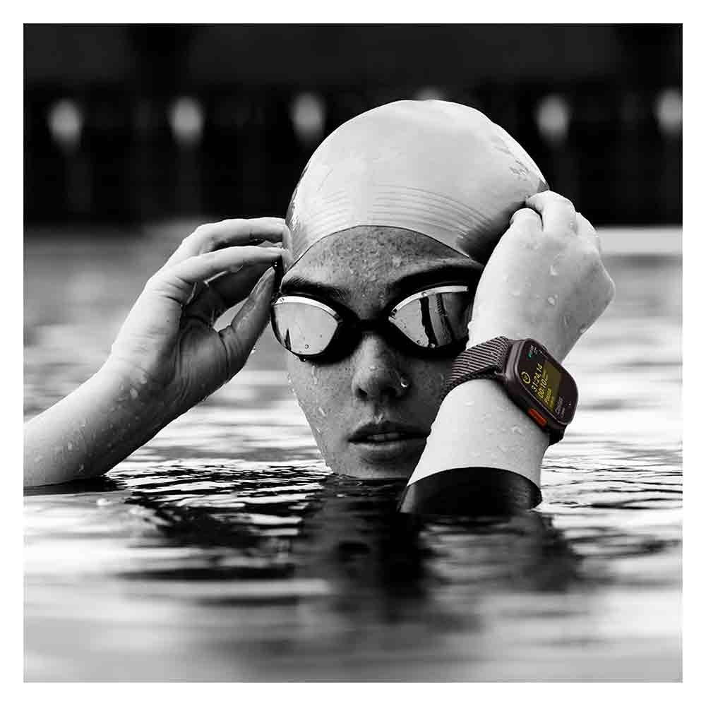 Apple Watch Ultra 2 (GPS + Cellular 49mm) Caixa Natural de Titânio com Pulseira Loop Alpina Canela - M