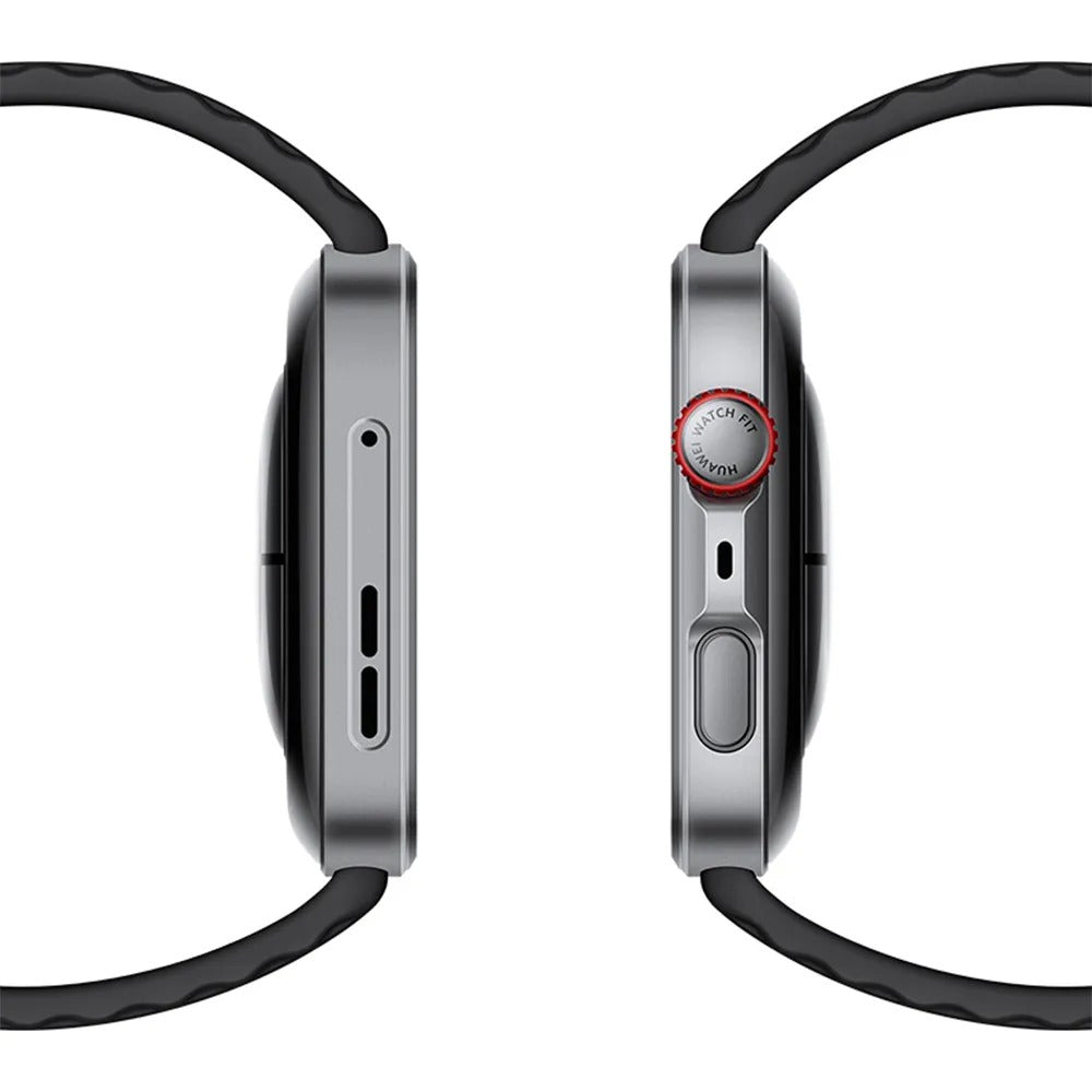 Smartwatch Huawei Watch Fit 4 Pro Preto com 1,82", Pulseira de Fluoroelastômero, Bluetooth e 32GB