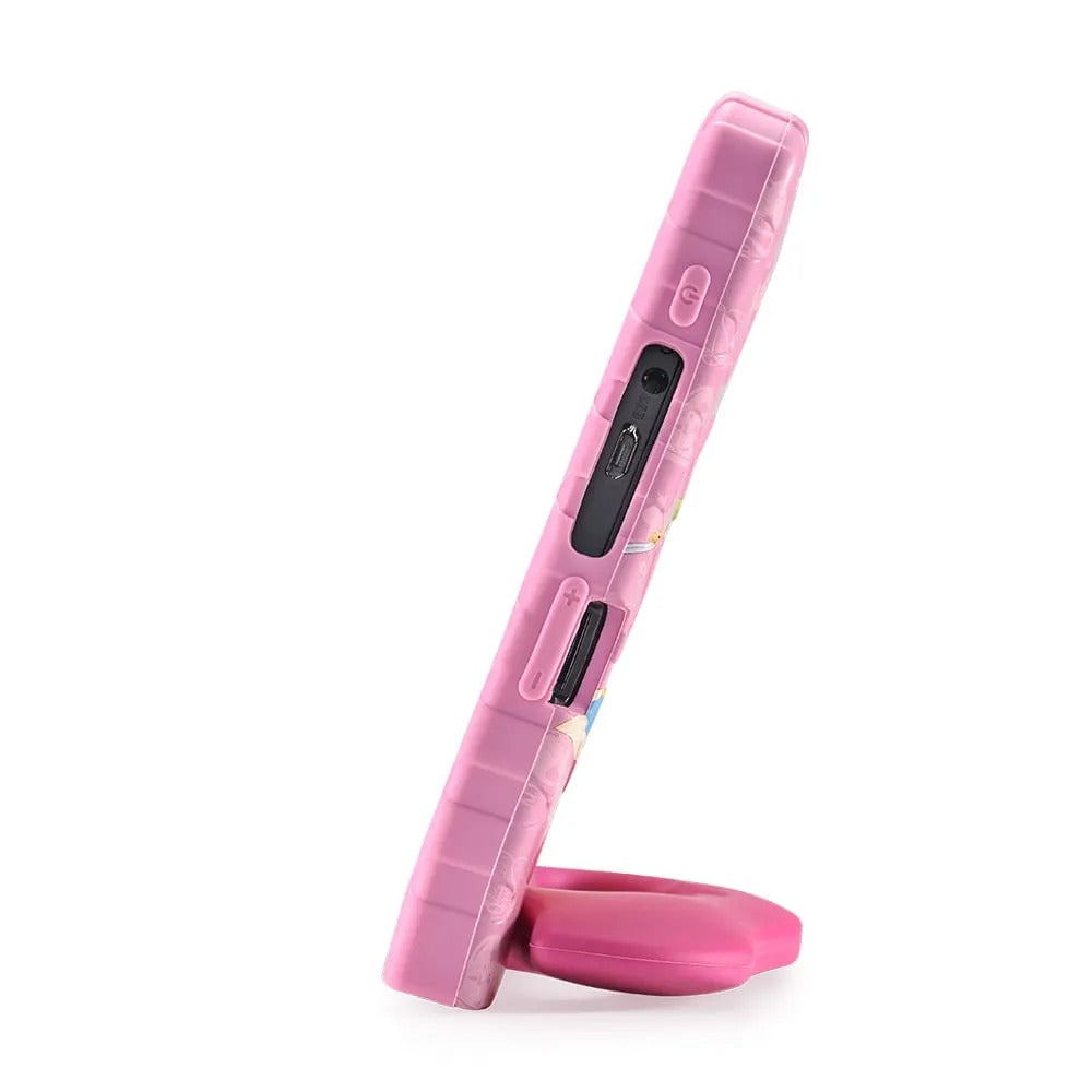 Tablet Infantil Princesas com Controle Parental 4GB RAM + 64GB + Tela 7 pol + Case + Wi-fi + Android 13 + Quad Core Multi - NB418 NB418