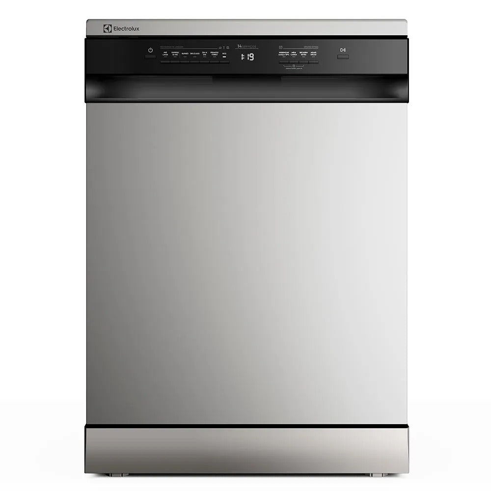Lava-Louça Electrolux 14 Serviços Inox com Programa Lava e Seca 50' LS14E