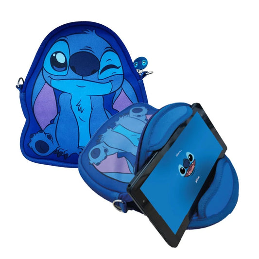 Tablet Positivo Vision TAB 7 Stitch + Capa e Bolsa - Octa-Core 3GB RAM 64GB Android 14 Go Wi-Fi Tela 7” IPS – Preto