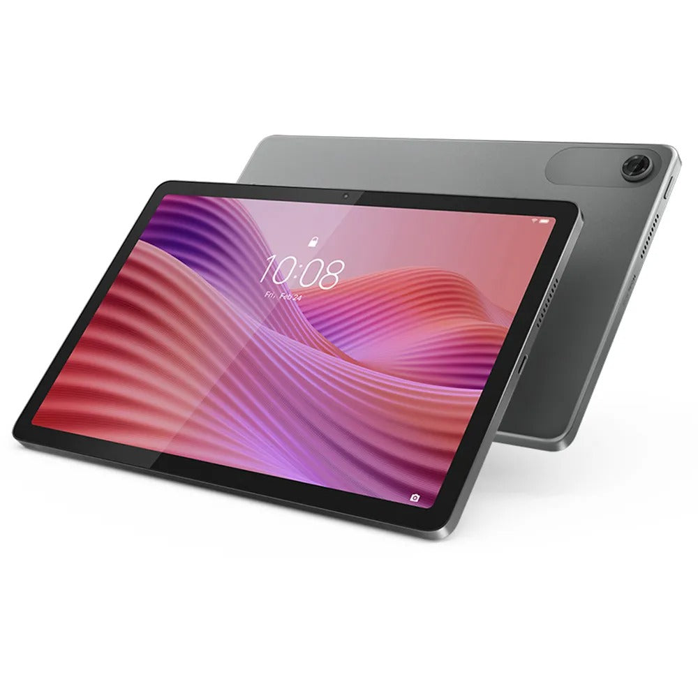 Tablet Lenovo Tab Cinza com 10.1", Wi-Fi, Android 14, Processador Octa-Core e 64GB