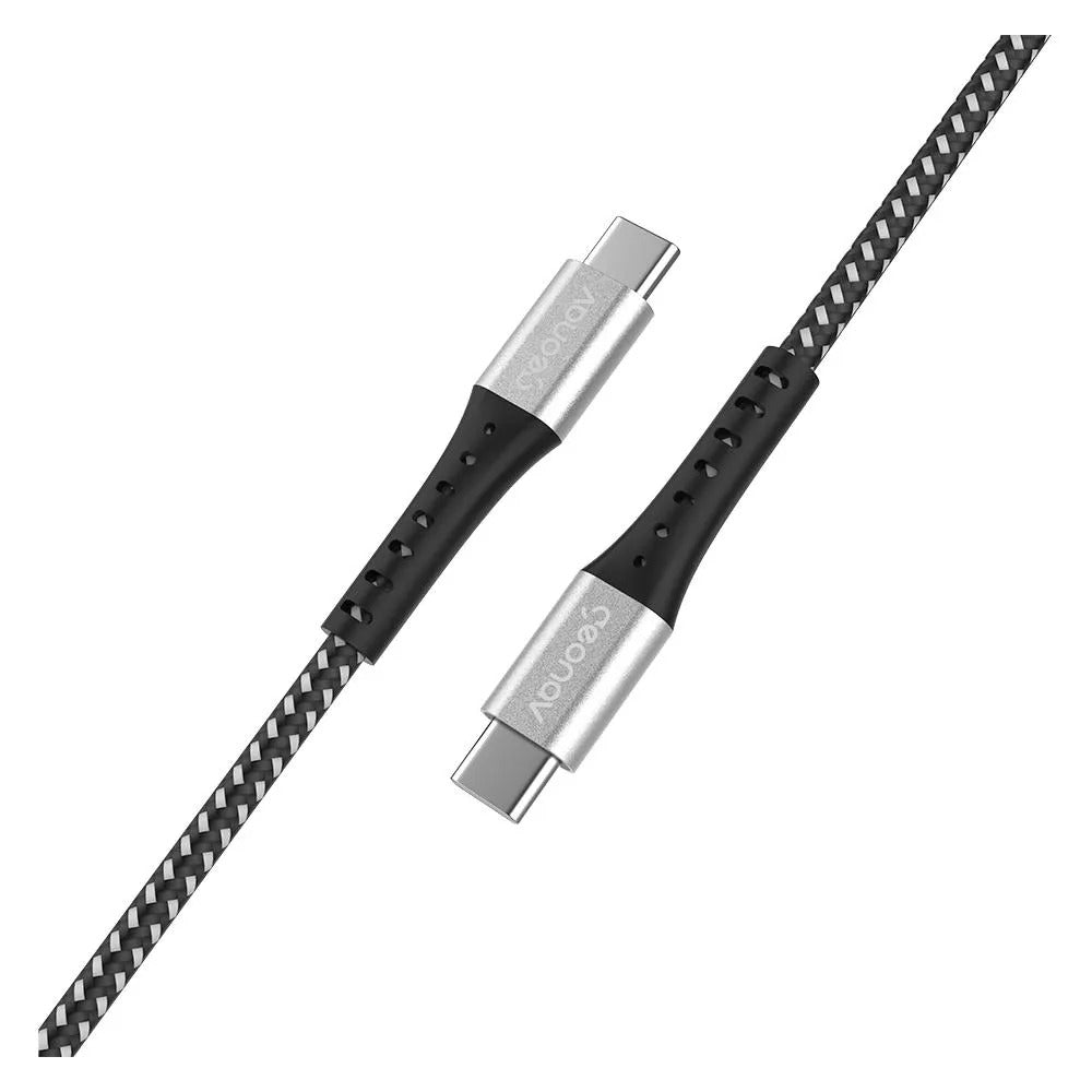 Cabo USB-C para USB-C 2.0 em Nylon Essential - Geonav - ESC06