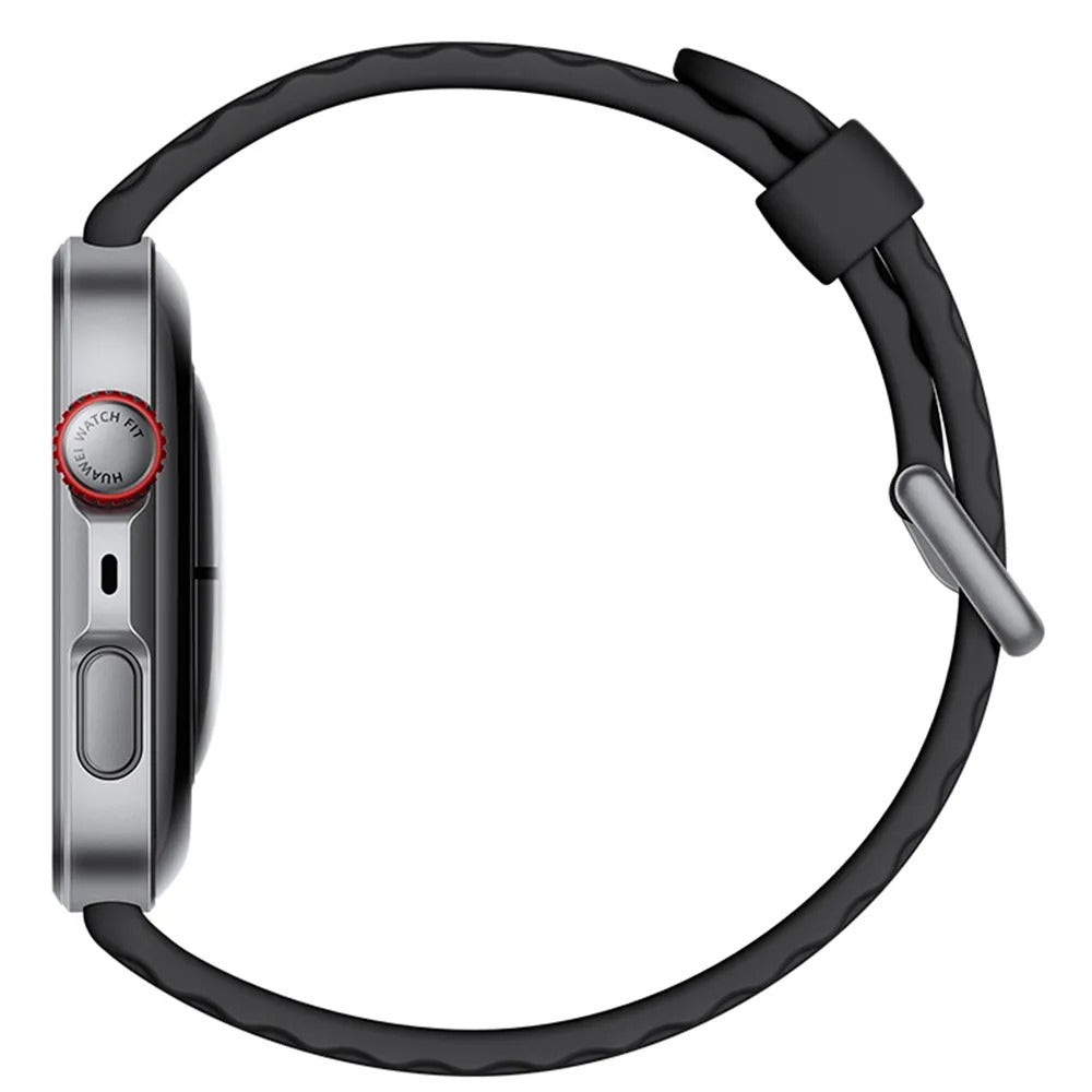 Smartwatch Huawei Watch Fit 4 Pro Preto com 1,82", Pulseira de Fluoroelastômero, Bluetooth e 32GB