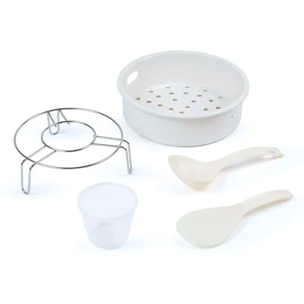 Panela de Pressão Elétrica MasterSteam Midea Preta e Inox - PPG70S