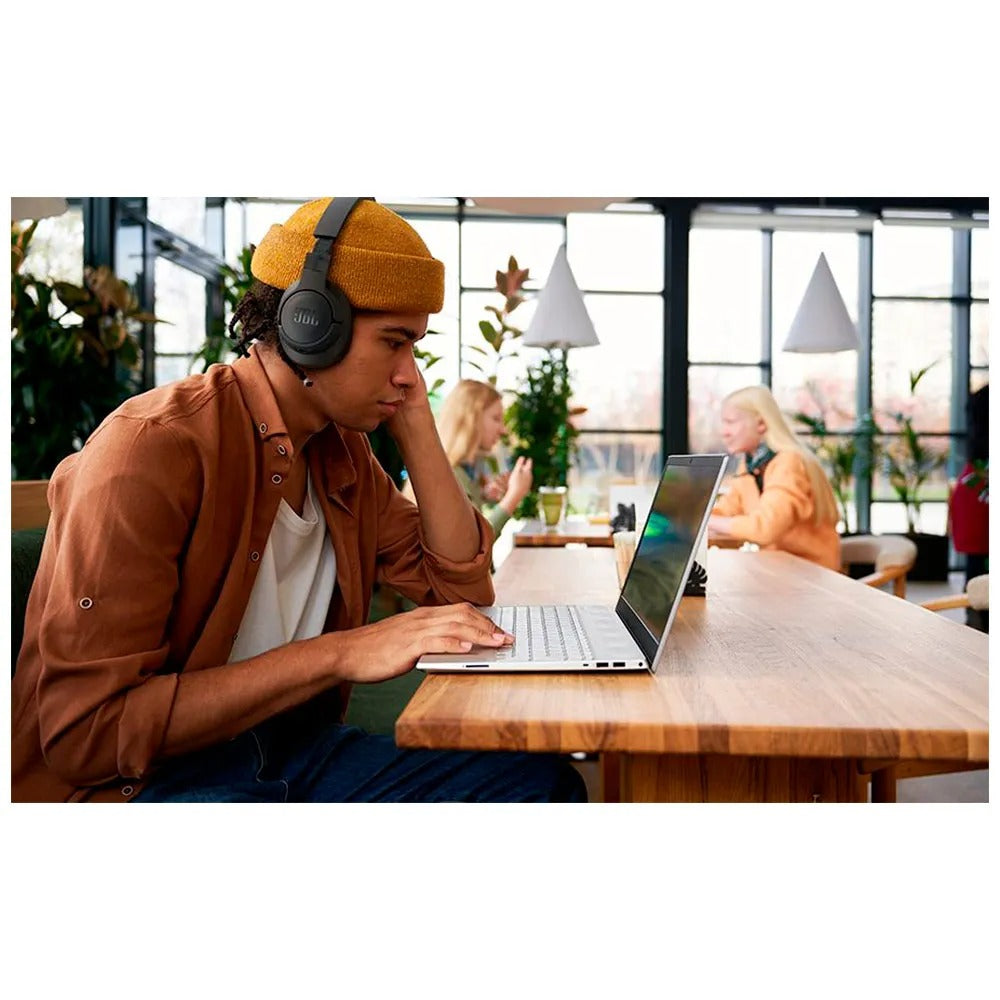 Fone de Ouvido Bluethooth JBL Tune 770 NC Headphone Preto com Cancelamento de Ruídos Adaptativo