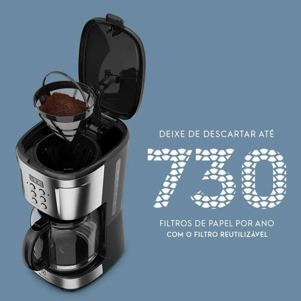 Cafeteira Elétrica Digital Electrolux 38 Xícaras Experience (ECM30)