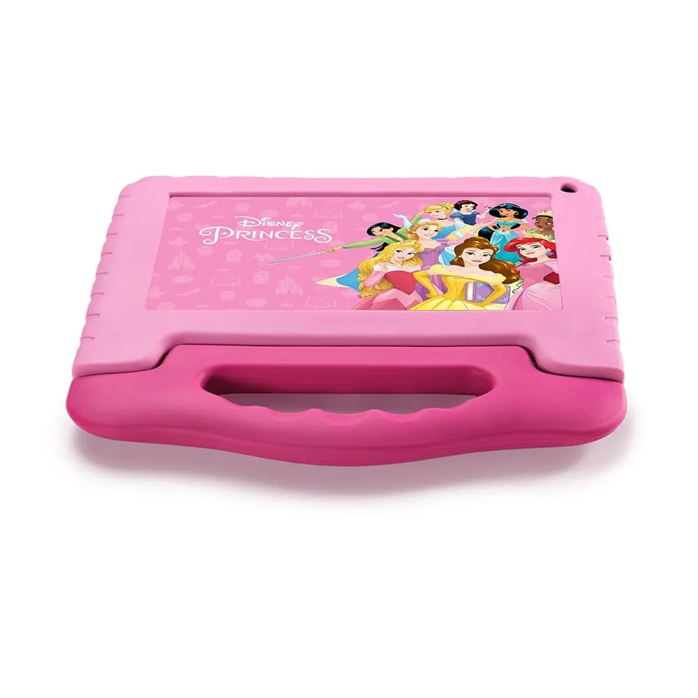 Tablet Infantil Princesas com Controle Parental 4GB RAM + 64GB + Tela 7 pol + Case + Wi-fi + Android 13 + Quad Core Multi - NB418 NB418