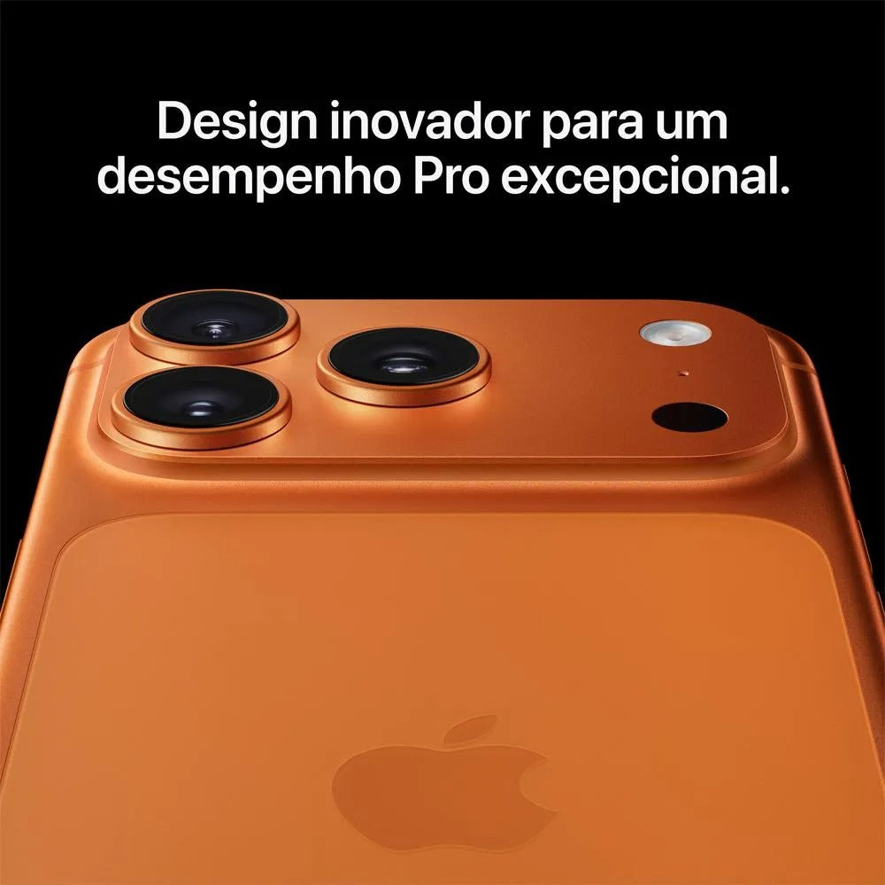 iPhone 17 Pro Max (512GB) Azul-intenso, Tela de 6,9", 5G e Câmera de 48MP