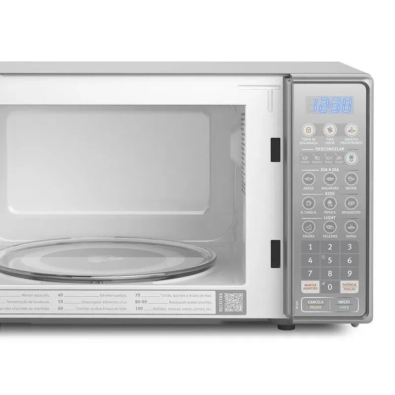 Micro-ondas Electrolux 20L cor Inox Espelhado com Função Tira Odor (MT30S)