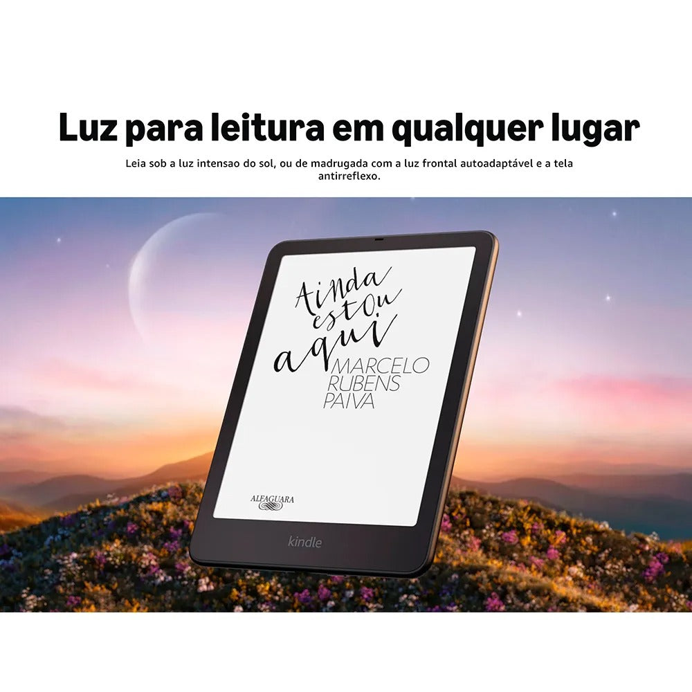 Amazon Kindle Colorsoft Signature Edition com Tela 7,05" Antirreflexo, 32 GB, Preto