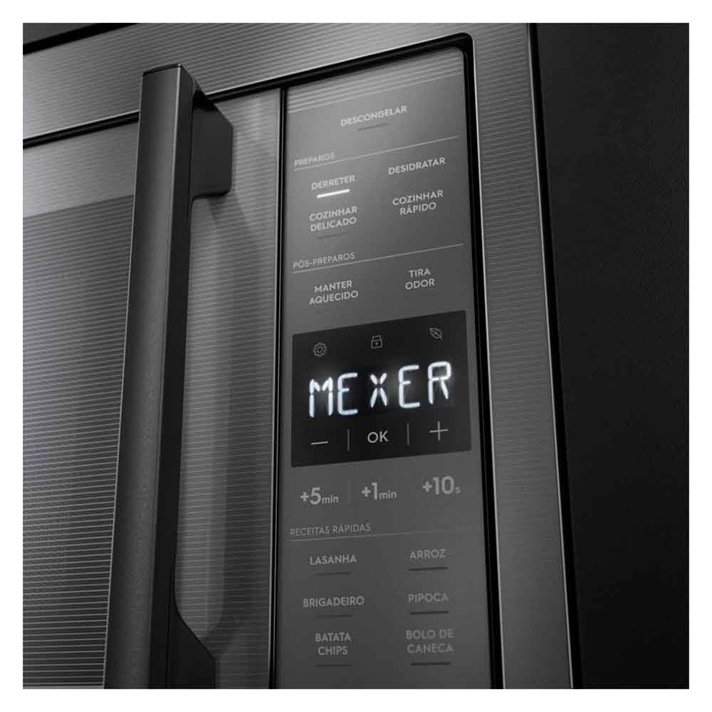 Micro-ondas de Embutir Electrolux Experience com 34 Litros de Capacidade Cinza - ME3BC
