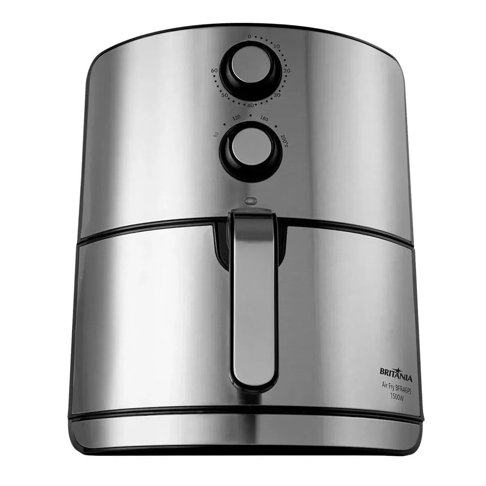 Fritadeira Elétrica Air Fry Britânia 4,6 Litros Inox BFR46PI - 127 Volts