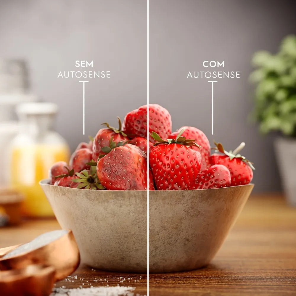 Refrigerador French Door Electrolux Frost Free com 480 Litros, AutoSense, Inverter, Inox Look - IM7S