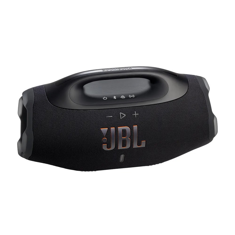 Caixa de Som Bluetooth JBL Boombox 4 Preta Até 34h de Reprodução, IP68 À prova d’Água e Resistente a Poeira, 210W