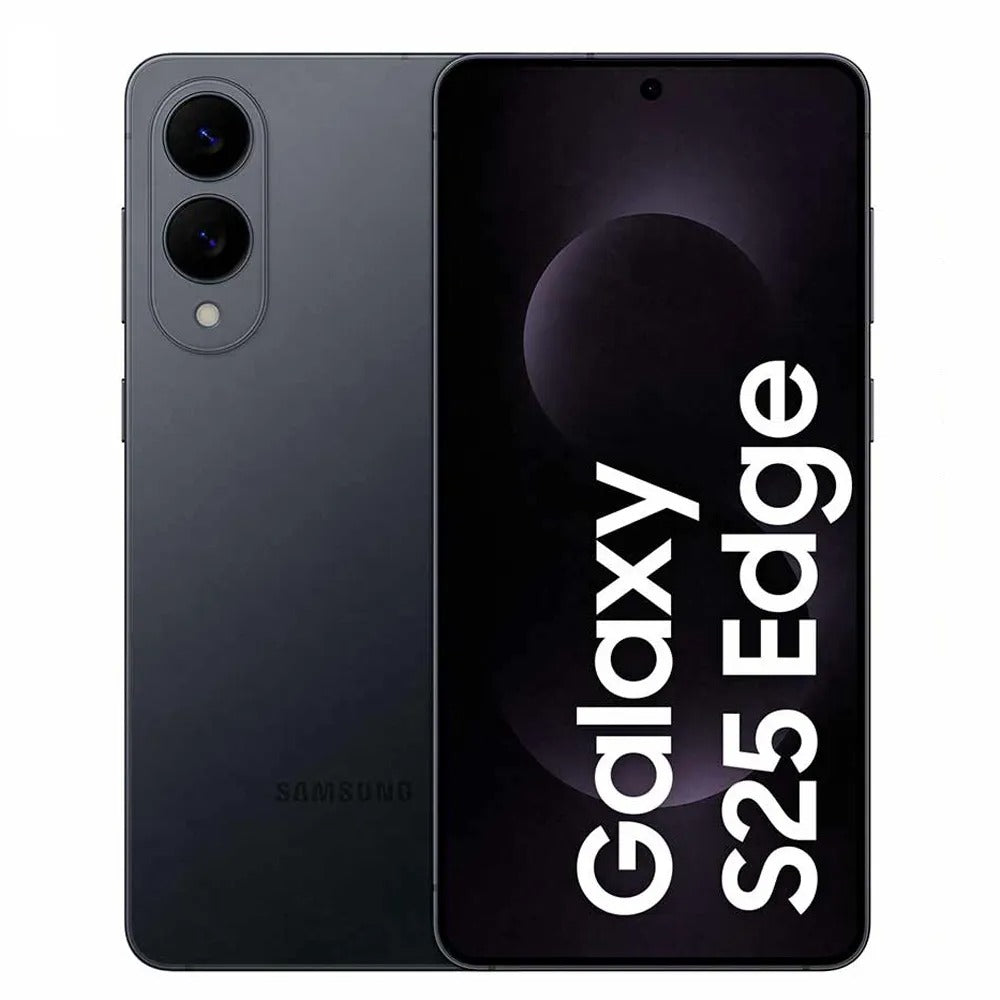 Celular Samsung Galaxy S25 Edge 5G Titânio Jetblack, 512GB, 12GB RAM e Câmera Dupla de 200MP + 12MP