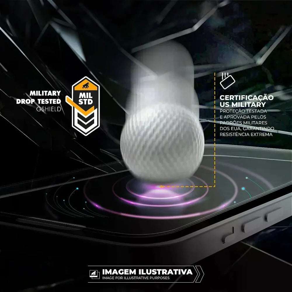 Película para iPhone 17 Pro - Dual Glass Preta - Gshield