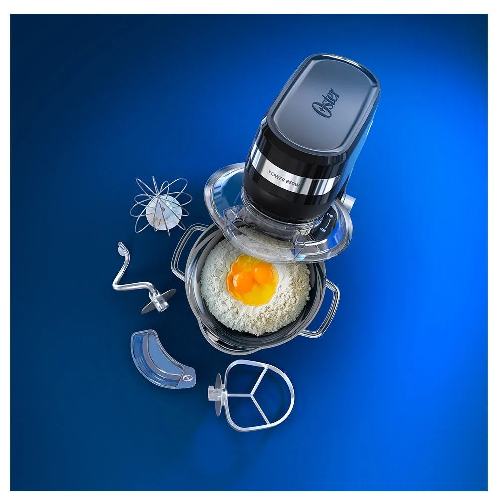 Batedeira Planetária Oster com 03 Batedores Preta - OBAT641