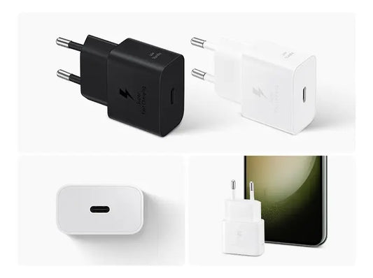 Carregador de parede Super Fast Charging 25W Preto - Samsung
