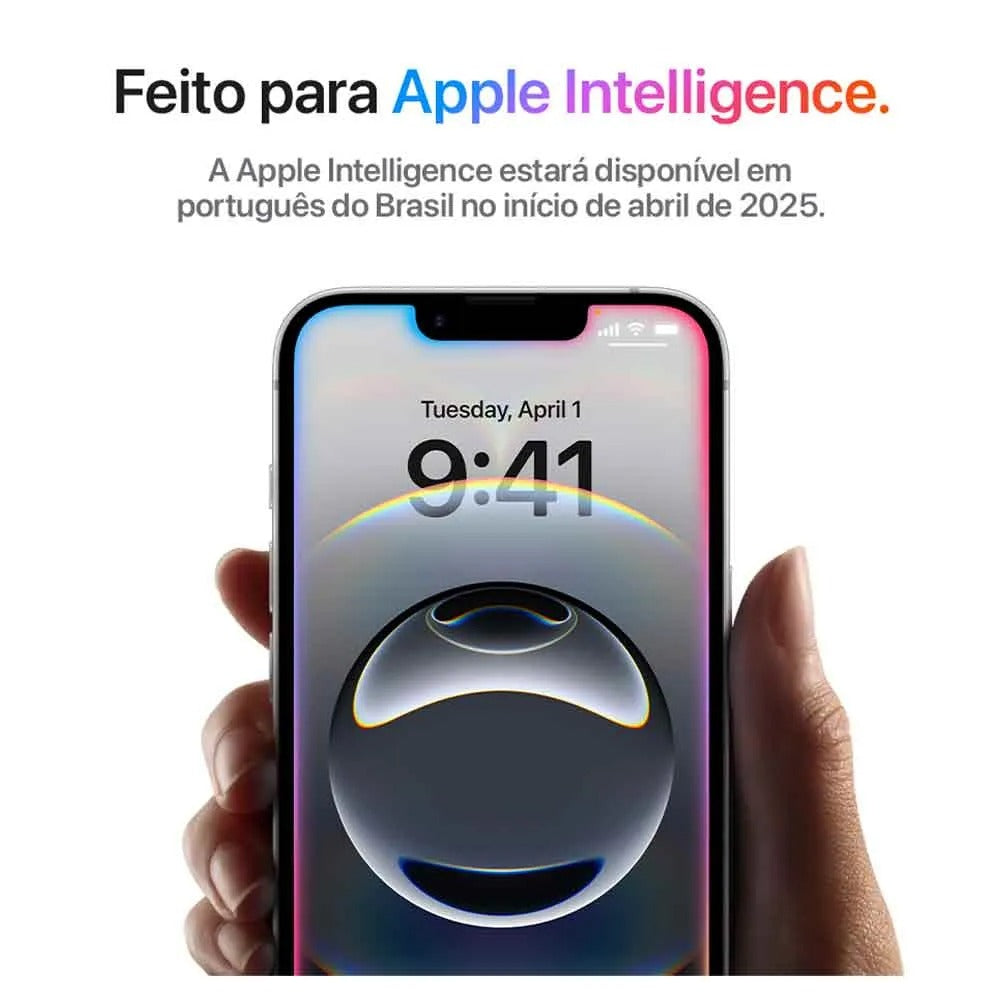 iPhone 16e Apple (128GB) Preto, Tela de 6,1", 5G e Câmera de 48 MP 128gb/256gb