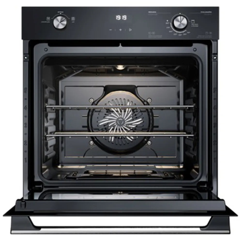 Forno a Gás de Embutir Electrolux Efficient com 80 Litros de Capacidade, Grill e Painel Full Touch Preto - OE8GH