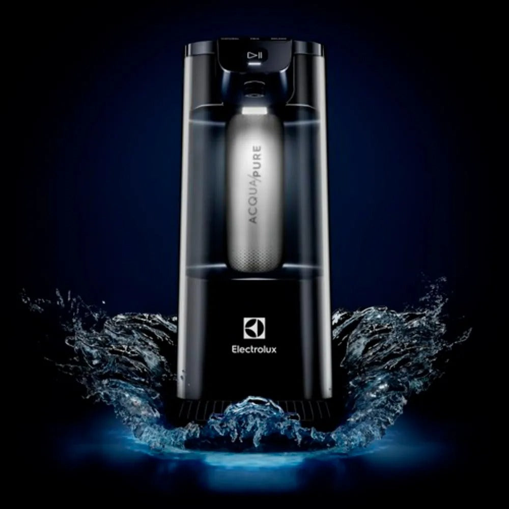 Purificador Electrolux Pure 4x Água Gelada, Fria e Natural com Painel Touch Cinza PE12G