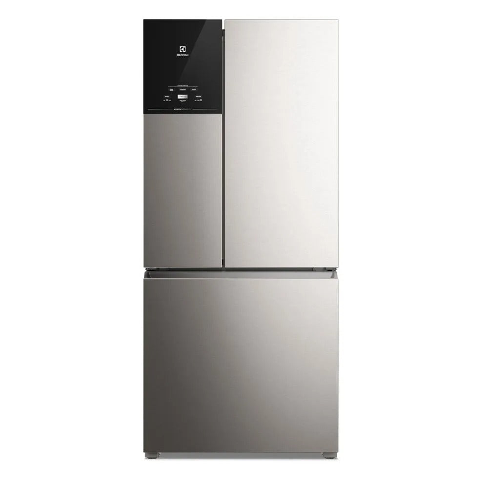 Refrigerador Multidoor Efficient Electrolux de 03 Portas Frost Free com 590 Litros AutoSense e Inverter Inox IM8S